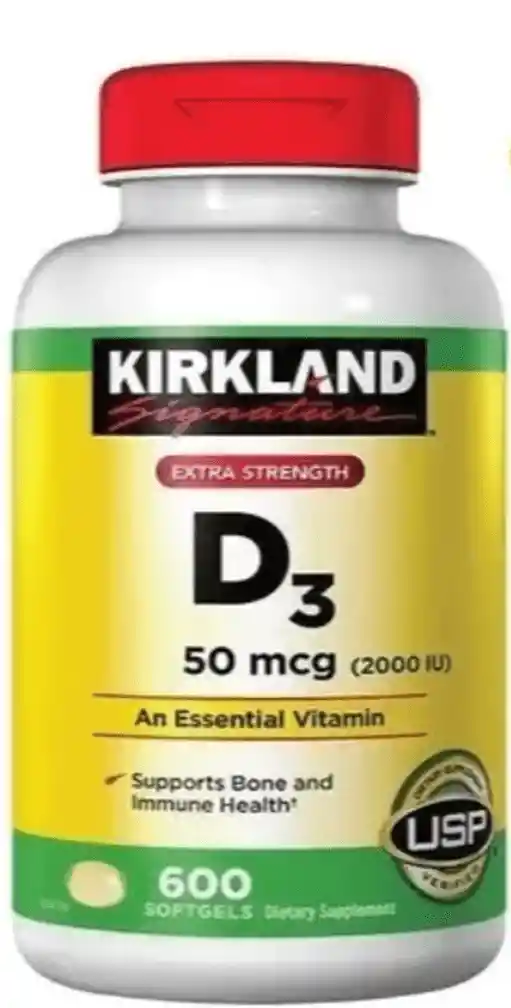 Vitamina D3 Kirkland Signature