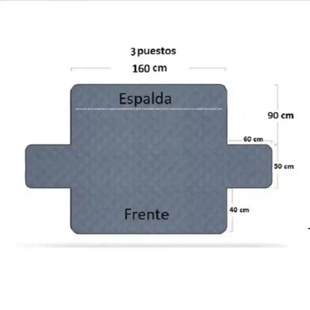 Forro Protector Sofá Confort Y Limpieza Fácil