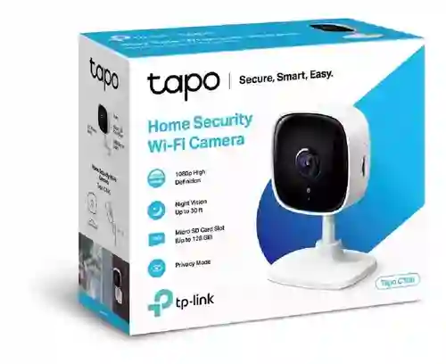 Cámara De Seguridad Wifi, Full Hd, Audio, Tapo C100 Tp-link