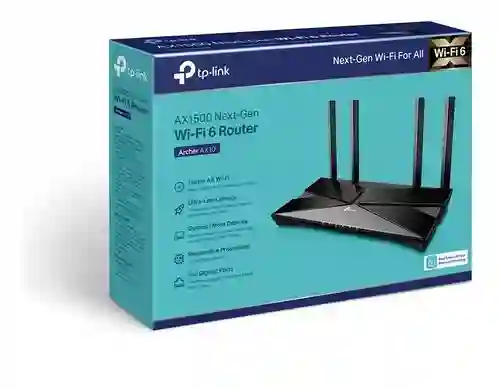  router Gigabit Wifi 6 Dual Band Ax1500, Archer Ax10 Tp-link
