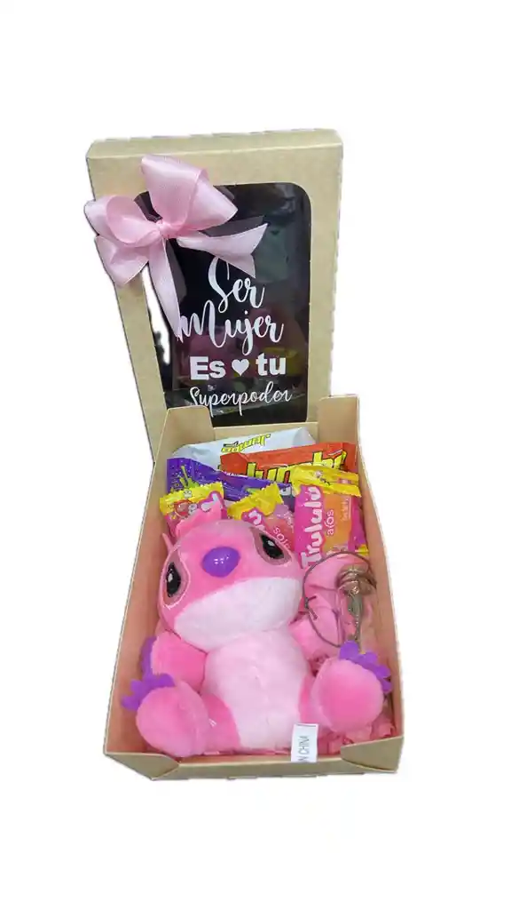 Mini Caja Detalle Feliz Dia De La Mujer