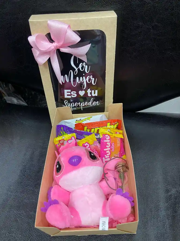 Mini Caja Detalle Feliz Dia De La Mujer