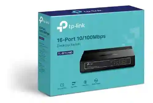 Switch Escritorio No Adinistrable 16 Puertos 10/100mbps Tp-link Tl-sf1016d