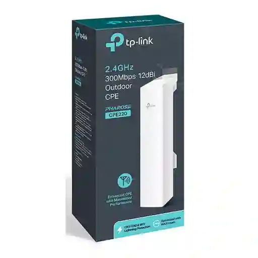 Access Point Para Exteriores 2.4ghz 300mbps, Cpe220 tp-link