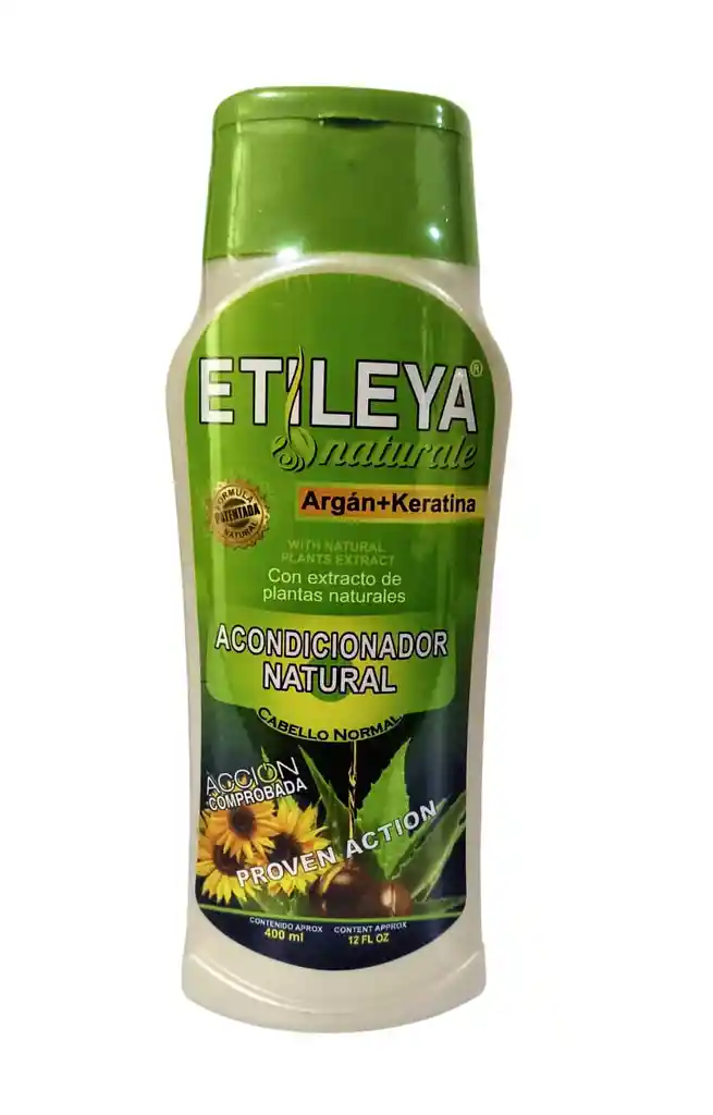 Acondicionador Etileya Pelo Natural 400ml