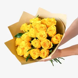 Arreglo Floral De Rosas Amarillas