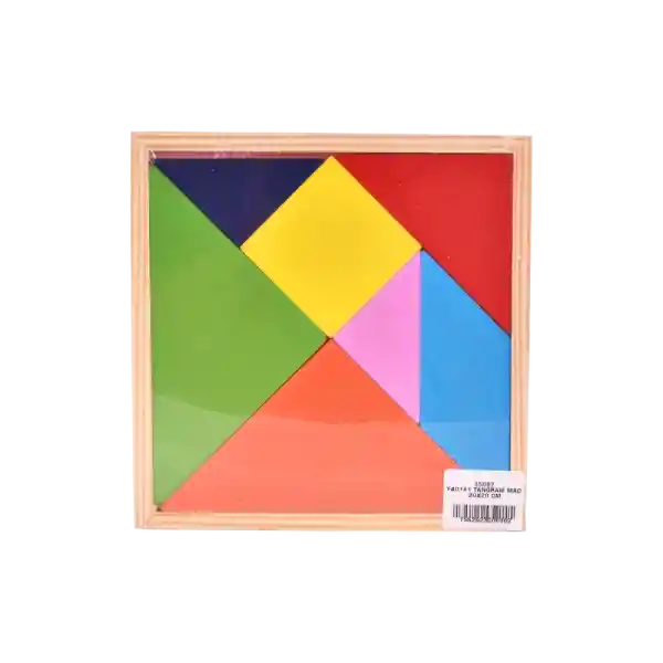 Tangram Madera 19.6x19.6 Cm