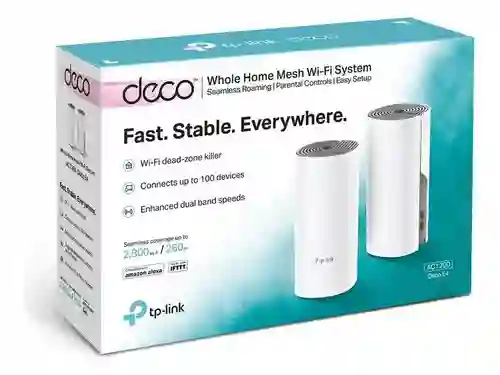 Sistema Wifi Malla Para El Hogar, Deco E4 (2-pack) Color Blanco Tp-link
