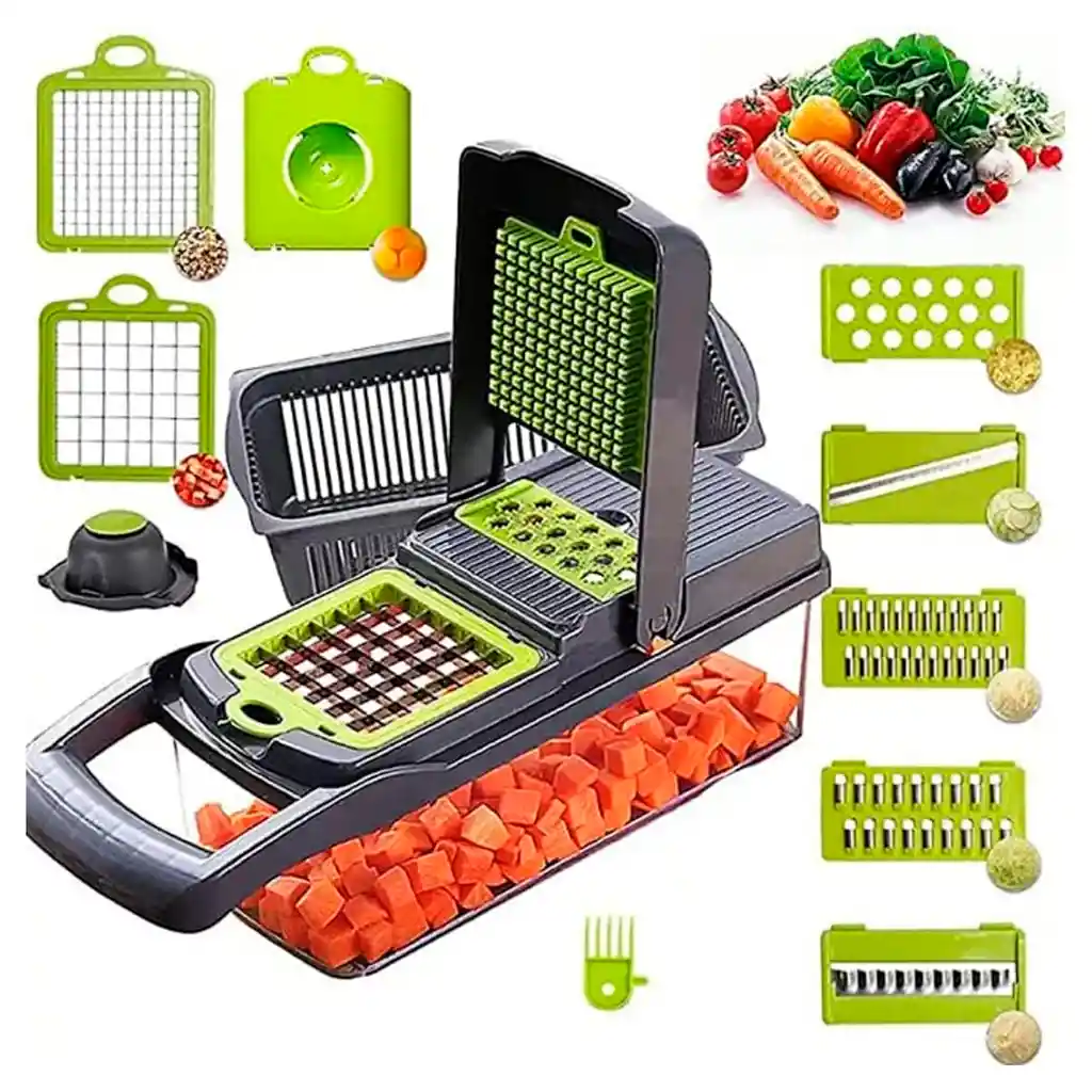 Rallador Picador Cortador Portatil De Verduras Frutas Quesos