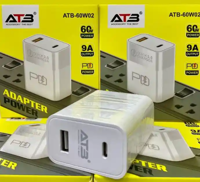 Adaptador De Carga 60w02 A+c Atb