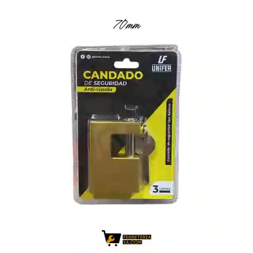 Candado Anticizalla 70mm
