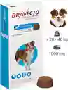 Bravecto De 20 A 40 Kg Antipulgas Y Garrapatas Para Perro Bravecto Perros