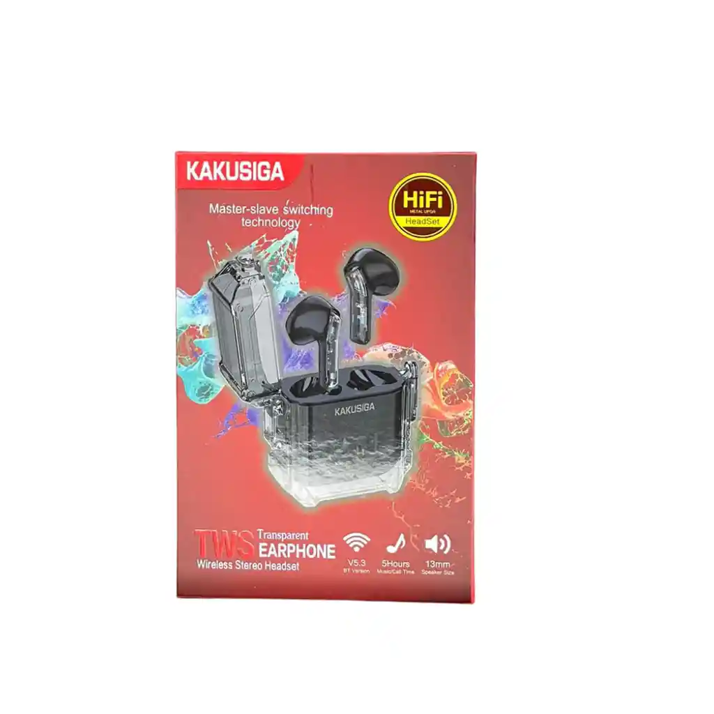 Audifonos Bluetooth Tws Negro Ksc-1101