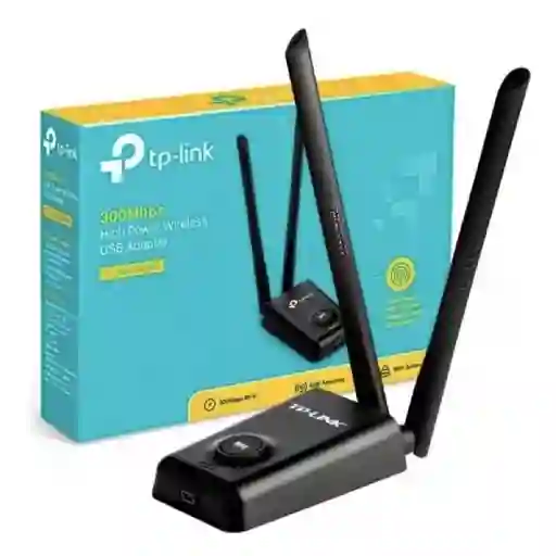 Tarjeta De Red Usb Rompemuros Doble Antena Wifi Tl-wn8200nd