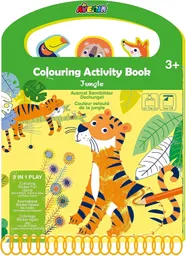 Set De Arte Y Manualidades Libro Para Colorear Animales Niño