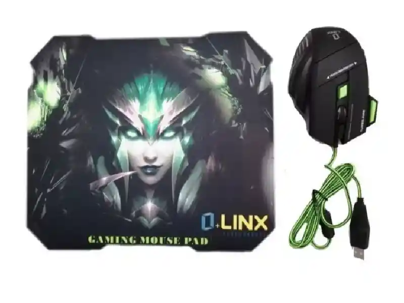 Mouse Gamer Stark Mu 777 + Pad Mouse