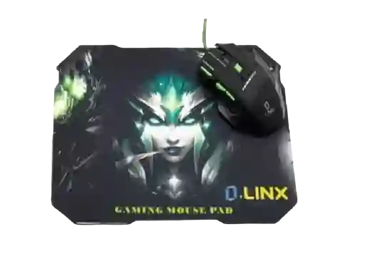 Mouse Gamer Stark Mu 777 + Pad Mouse