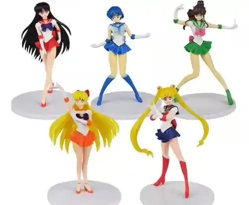 Figuras Coleccionables Anime Sailor Moon X5