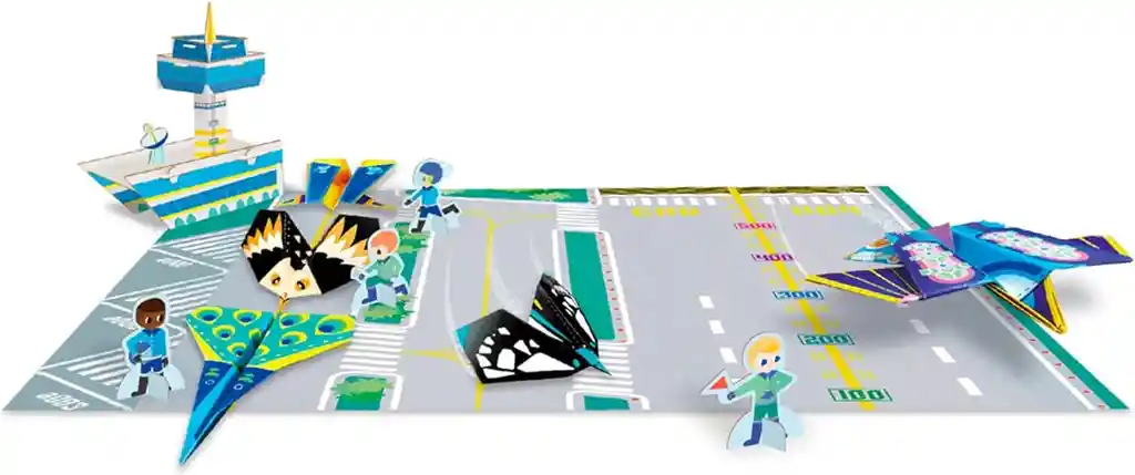 Set De Arte Y Manualidades Origami Para Niños Aviones