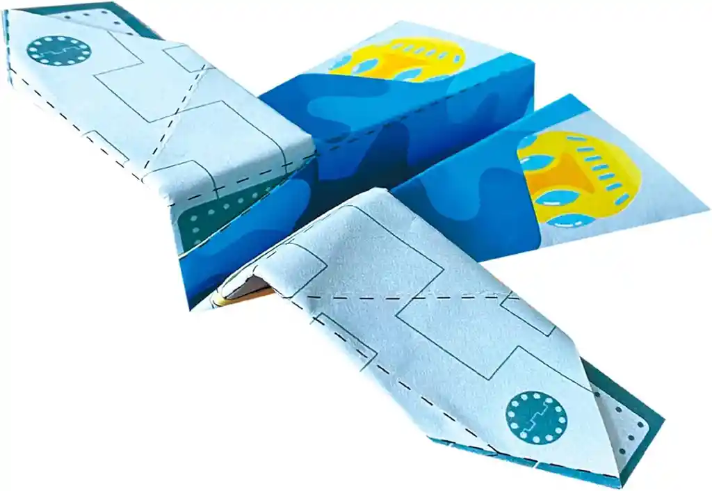 Set De Arte Y Manualidades Origami Para Niños Aviones