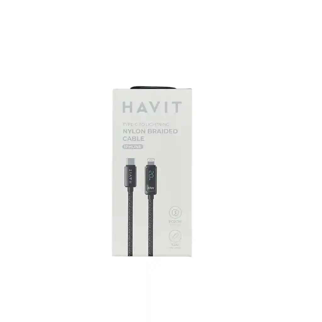Cable De Datos Tipo C A Lightning Cb6246 Havit