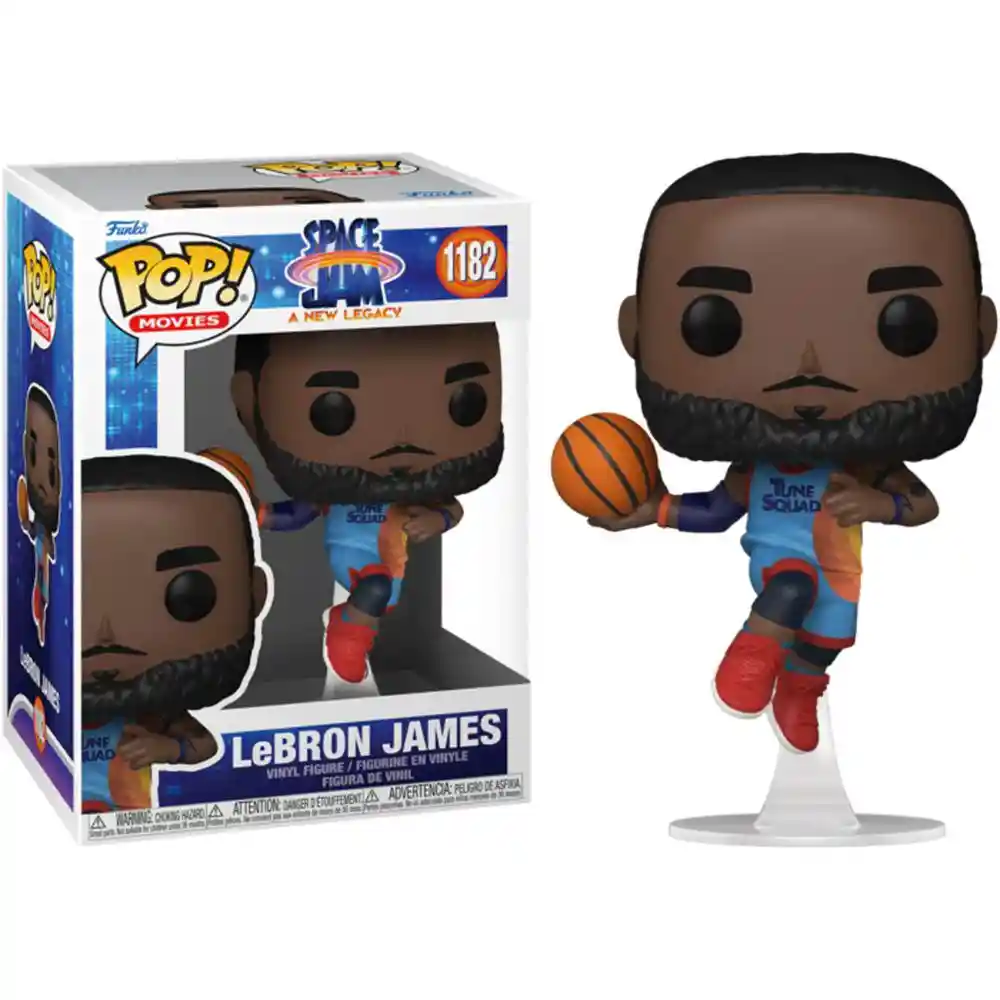 Funko Pop Lebron James Edición Spacejam 2 (original)