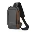 Bolso De Hombro Antirrobo Con Carga Usb Moderno