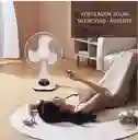 Abanico Ventilador Recargable+ Panel Solar Entrega Inmediata