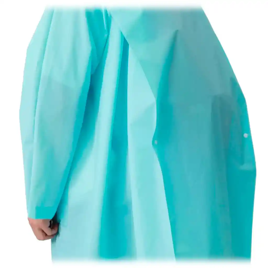 Capa Lluvia Lujo Adulto Impermeable Visera Moto Reflectivo Azul