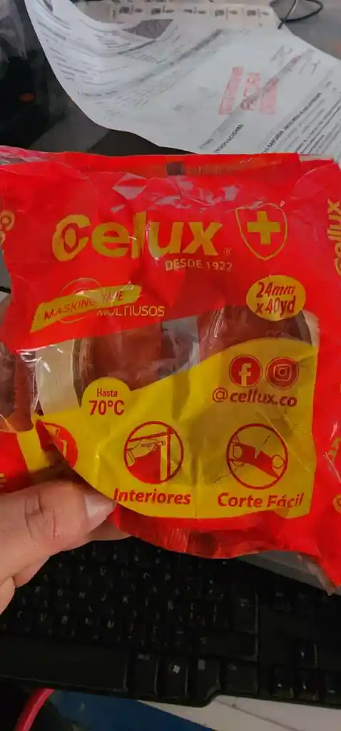 Cinta De Enmascarar De 1", Celux