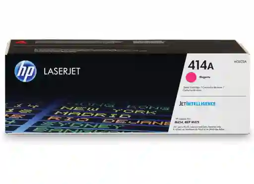 Cartucho De Toner Original Hp 414a Magenta