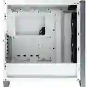 Chasis Corsair 4000x Tempered Glass Mid-tower White 3. Fan Argb 120mm