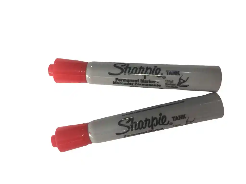 Marcador Sharpie Grueso Rojo