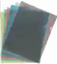 Paquete De Organizador Documentos Norma Carta X6 Unds Surtida En Colores Carpeta En L Plastica