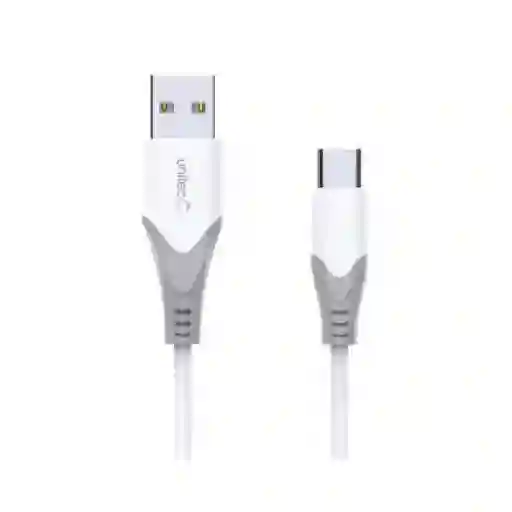 Cable Unitec Usb / Usb C 2m Blanco