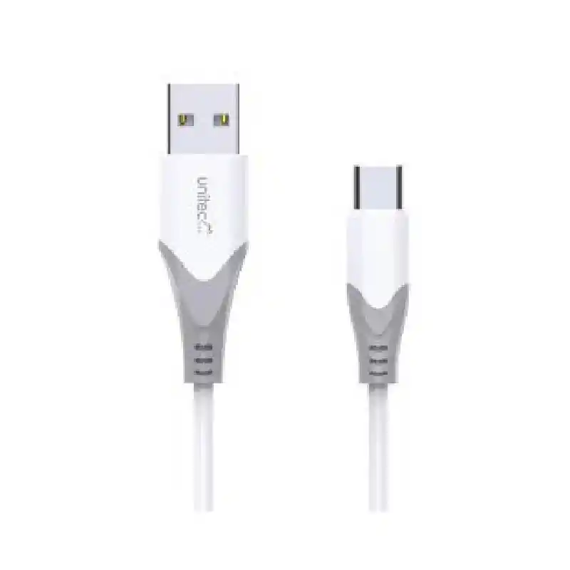 Cable Unitec Usb / Usb C 2m Blanco
