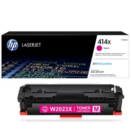 Cartucho De Toner Original Hp 414x Magenta