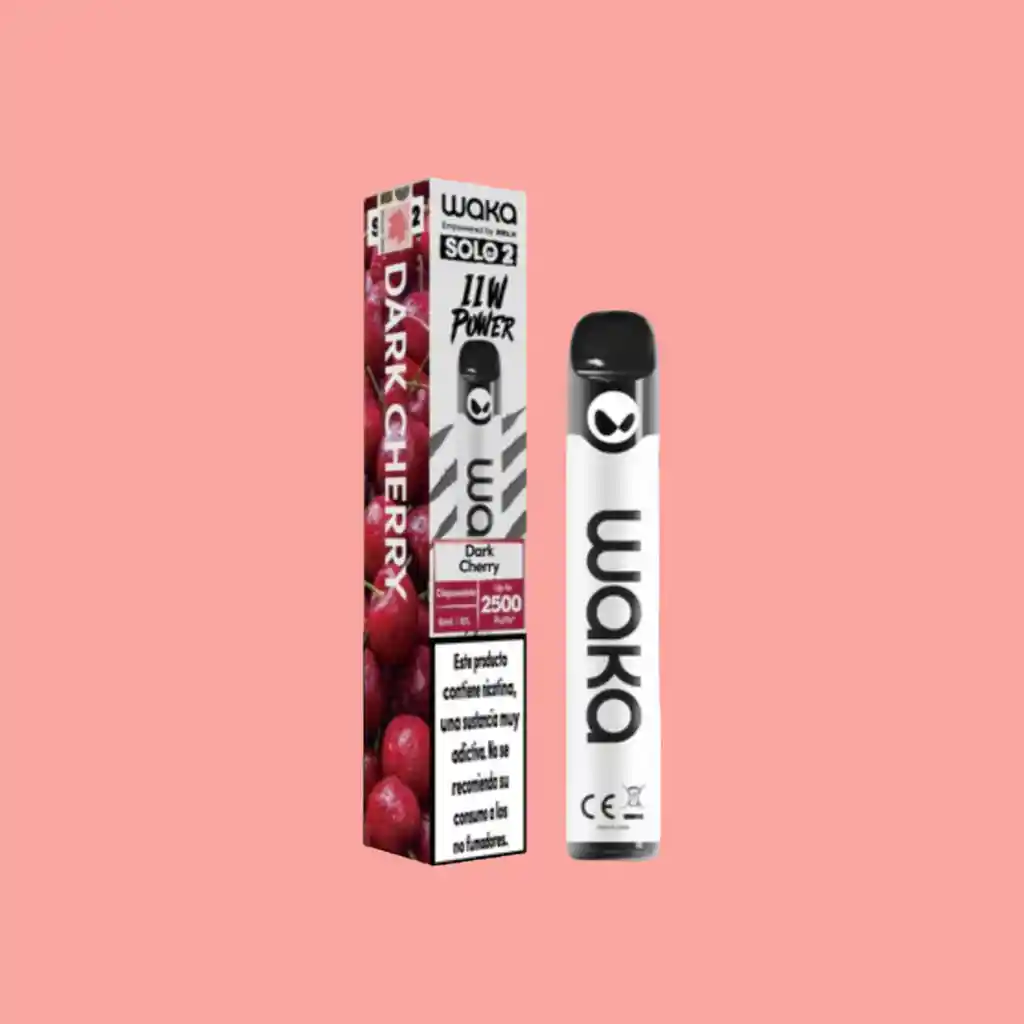 Vaporizador Waka 2500 Puffs Dark Cherry