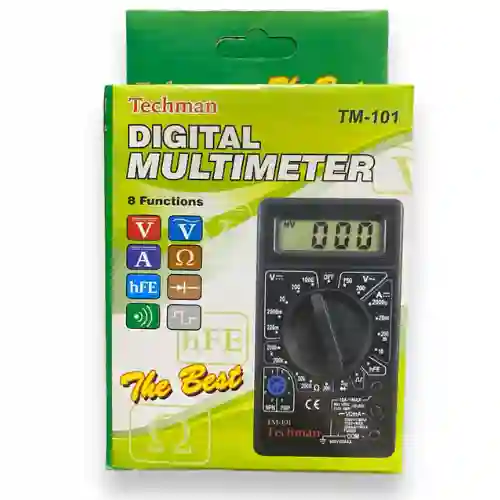 Multimetro Digital Techman Pito 8 Funciones