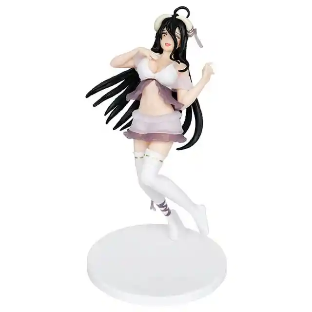 Figura Coleccionable De Anime Overlord De 18cm, Albedo-bañador, Figura De Chica Sexy, Modelo Coleccionable,