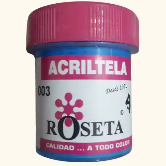 Pintura Acriltela Azul Claro