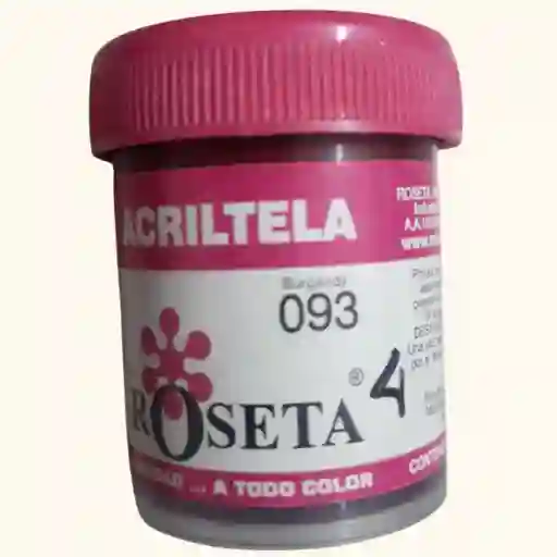 Pintura Acriltela Burgundy