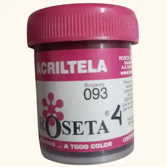 Pintura Acriltela Burgundy