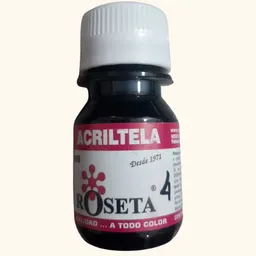 Pintura Acriltela Negra