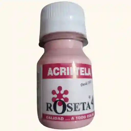 Pintura Acriltela Rosada