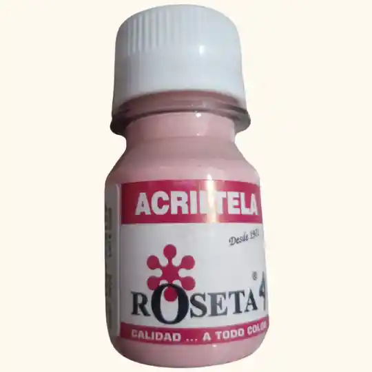 Pintura Acriltela Rosada