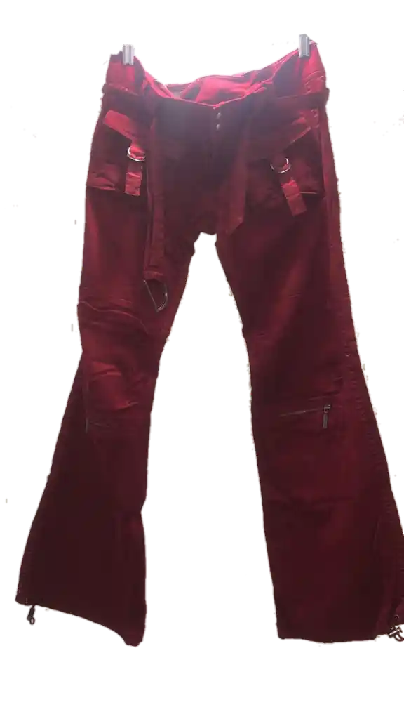 Pantalon Cargo Rojo