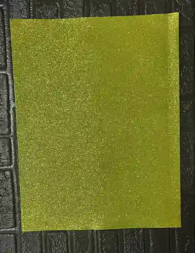 Fomi Verde Manzana 1/2 Escarchado 41*55 Cm