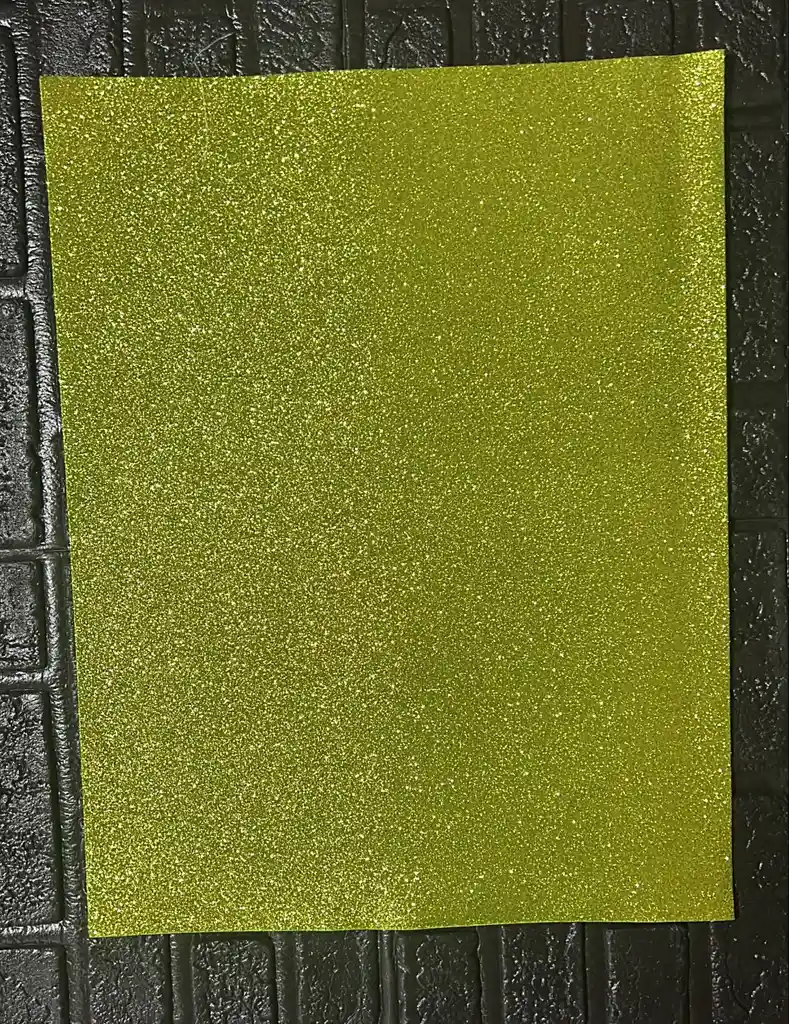 Fomi Verde Manzana 1/2 Escarchado 41*55 Cm