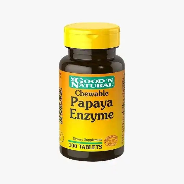 Papaya Enzyme Chewable 100 Tabletas